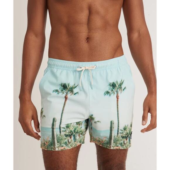 Marine Layer Men's 4-way Stretch Trunk size medium - Picture 1 of 5